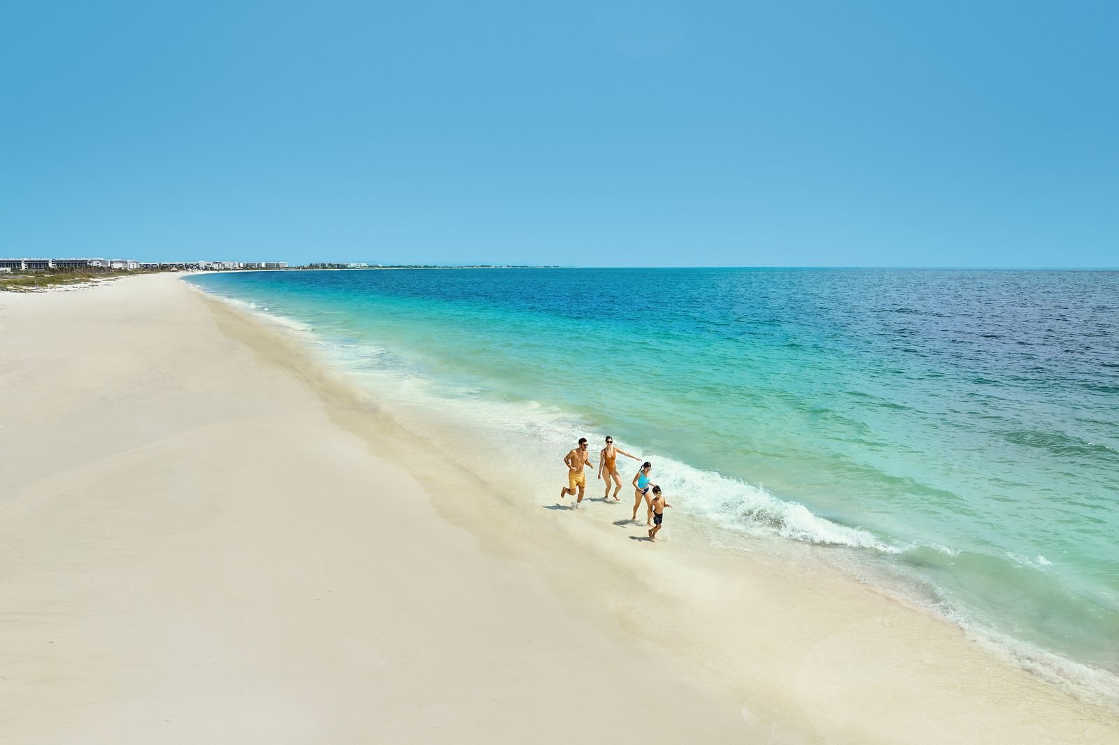 La playa de arena blanca y agua turquesa de Costa Mujeres